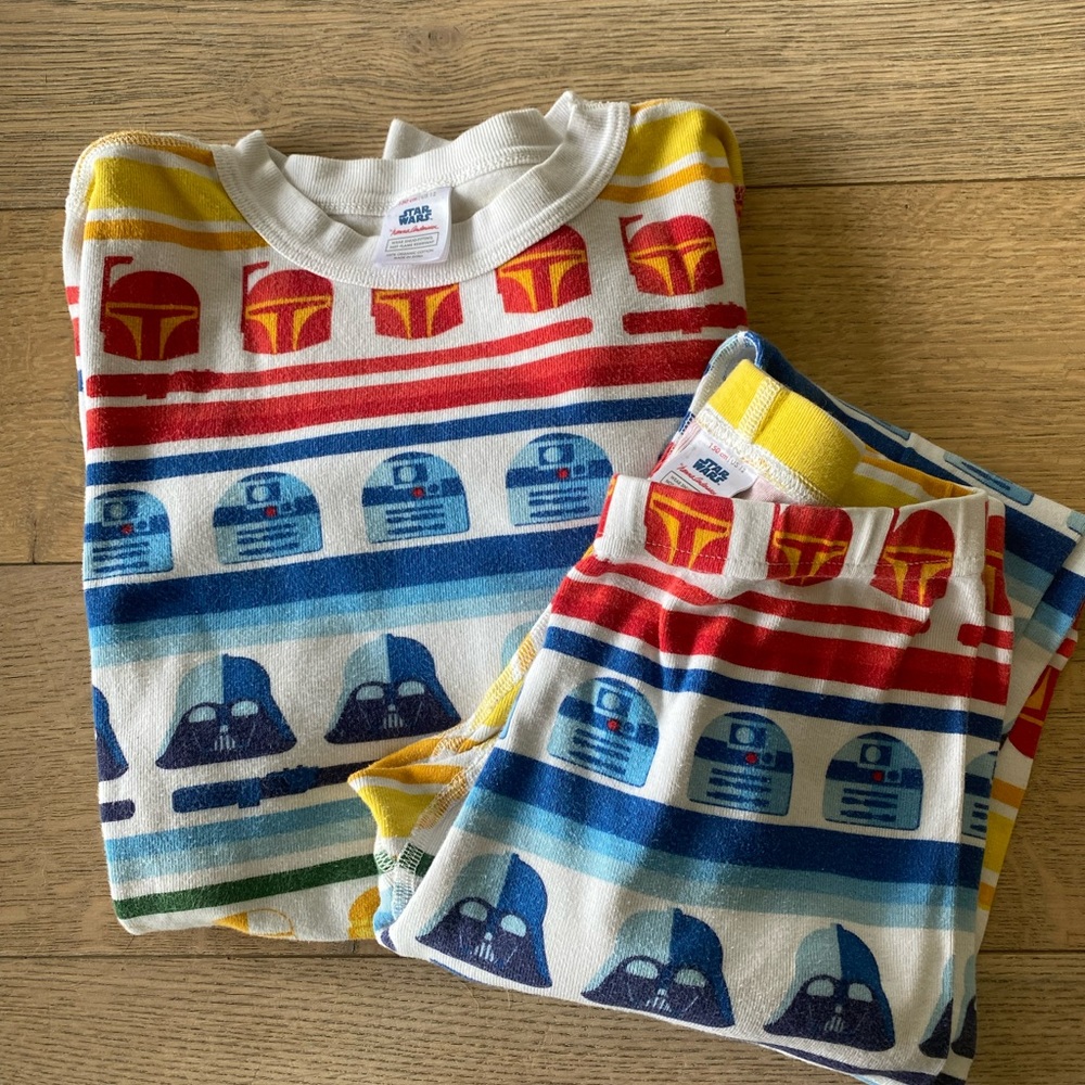 Hanna Andersson Star Wars Pajamas size 12/150.